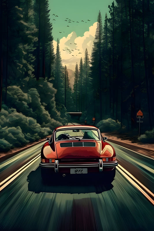 Red Porche WC21