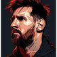 Lionel Messi Illustration Art PF74
