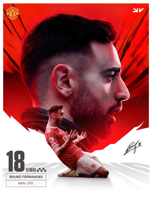 Bruno Fernandes Soccer PF58