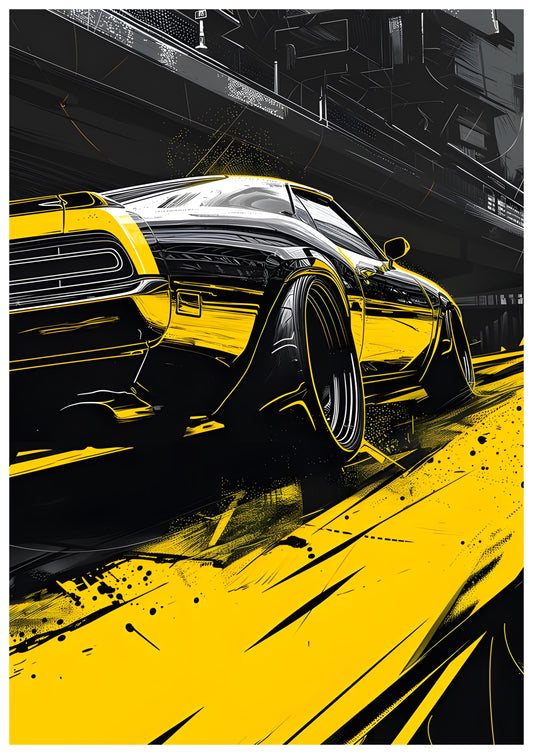 Cyberpunk Car PC35